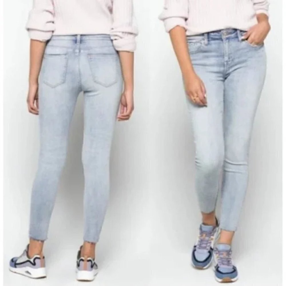 Pistola Arielle Skinny High Waist Scissor Cut Hem Jean Size 32